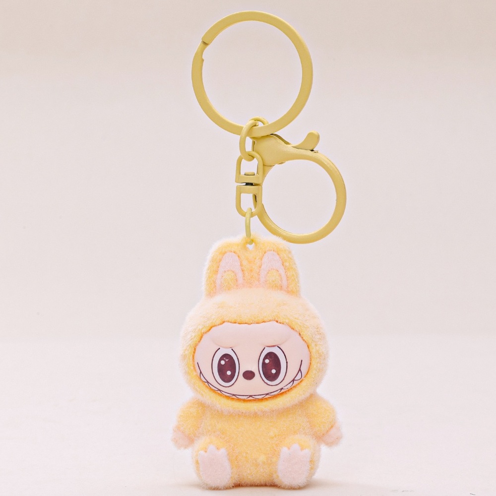 Alwin China RTS Hot Sale Labubu Keychain Cute Pendant Plush Keychain Mixed Color