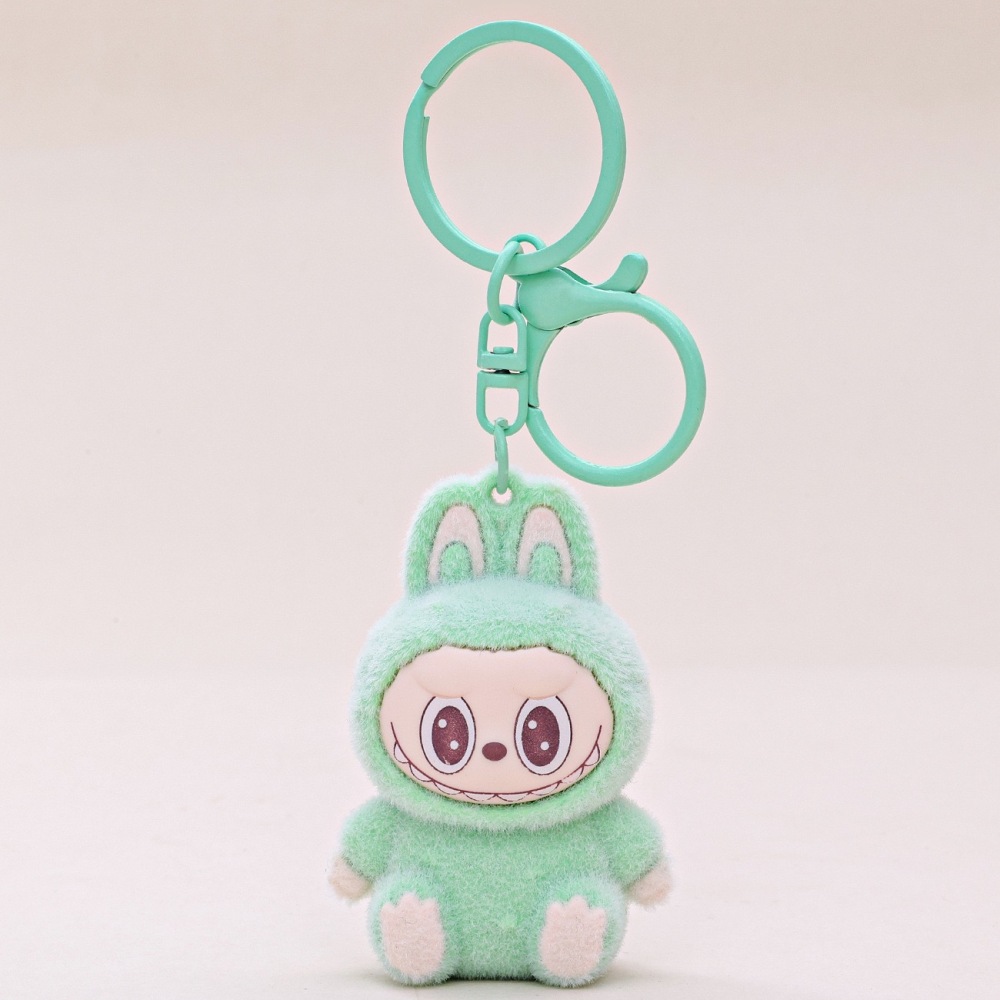 Alwin China RTS Hot Sale Labubu Keychain Cute Pendant Plush Keychain Mixed Color