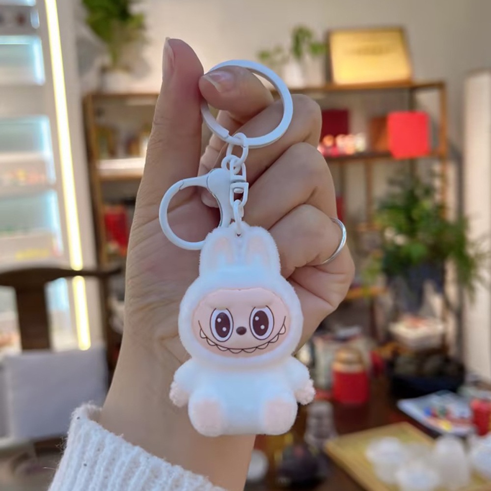 Alwin China RTS Hot Sale Labubu Keychain Cute Pendant Plush Keychain Mixed Color