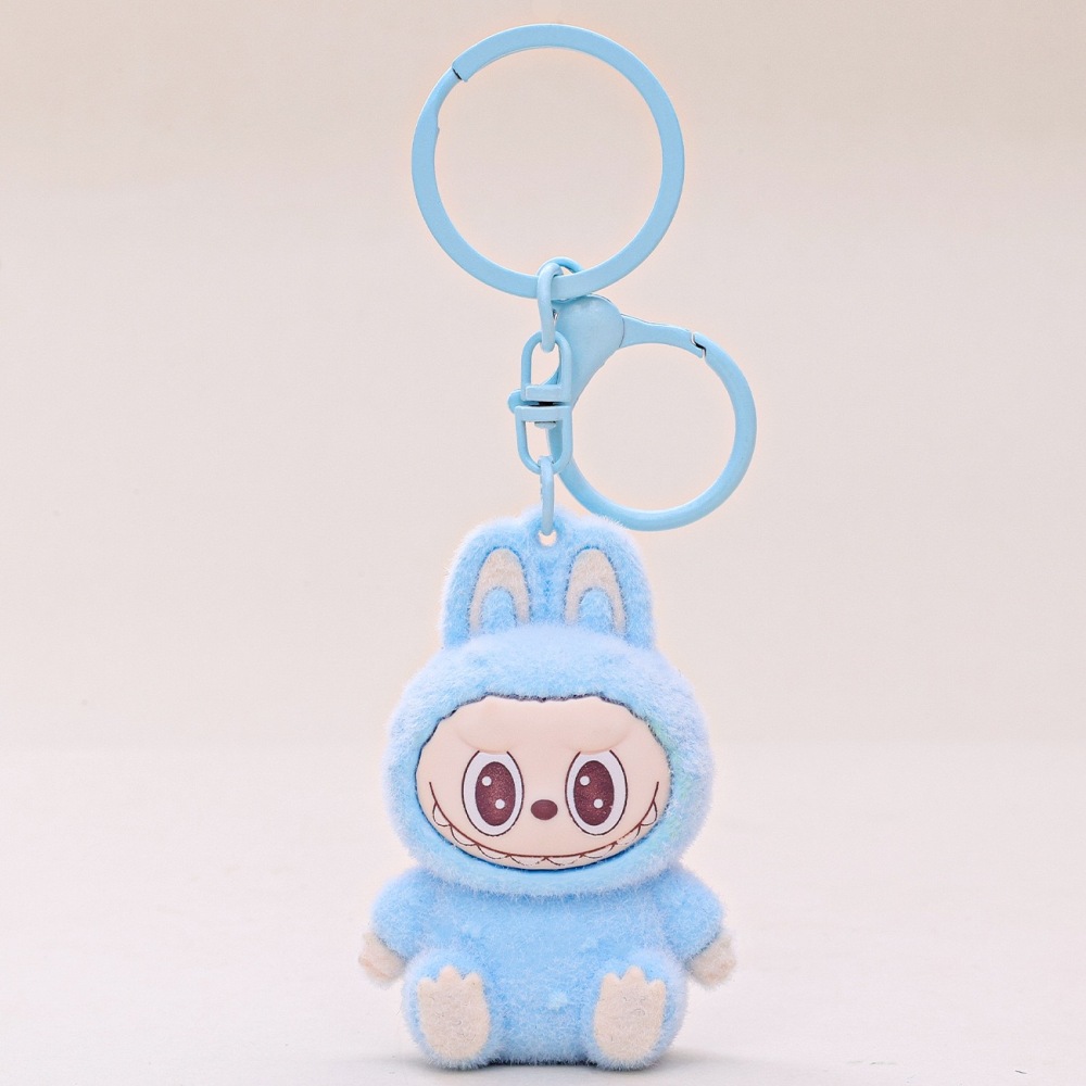 Alwin China RTS Hot Sale Labubu Keychain Cute Pendant Plush Keychain Mixed Color
