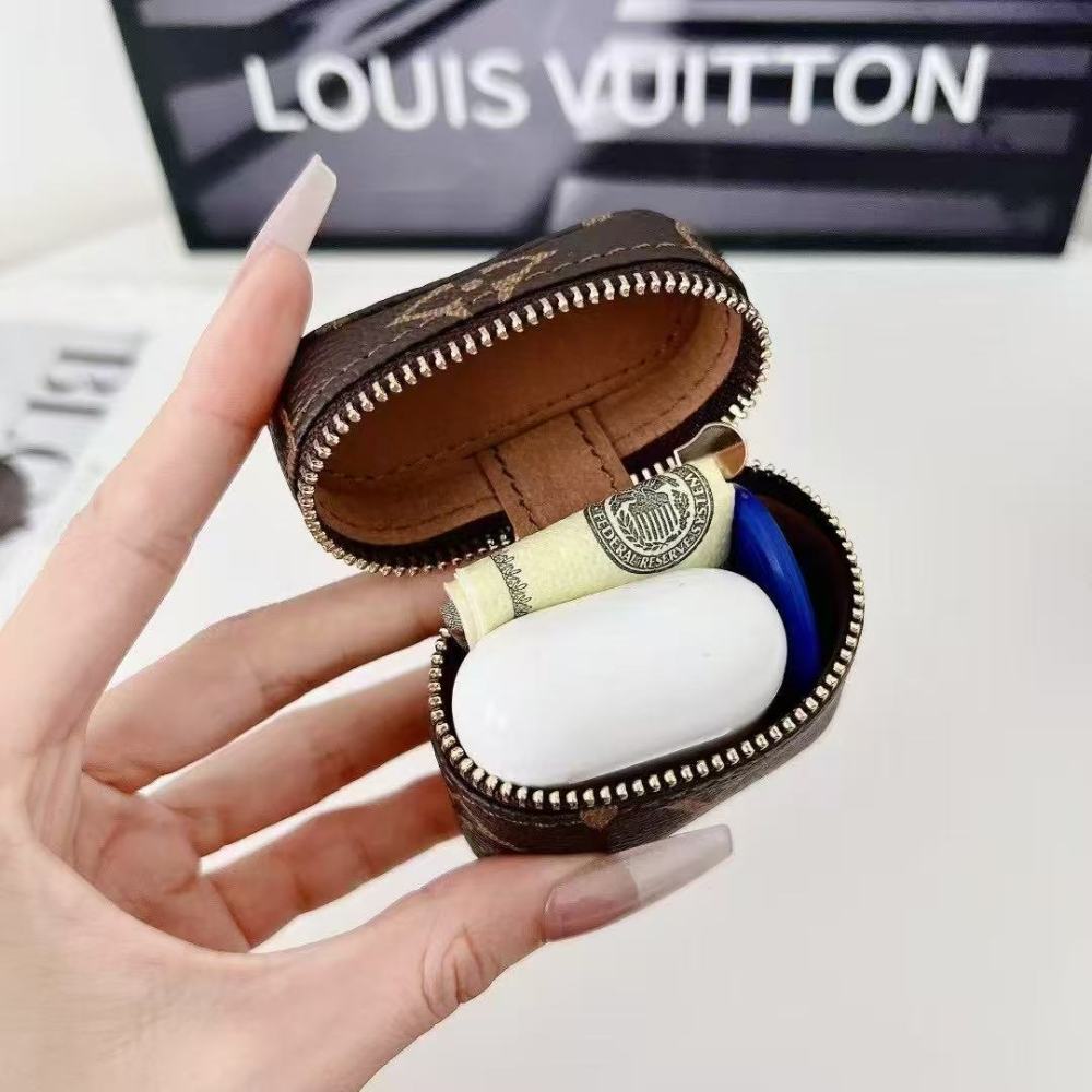 Alwin China RTS Mini Airpods Earphone Case Multipurpose Storage Pendant Mini bag L v