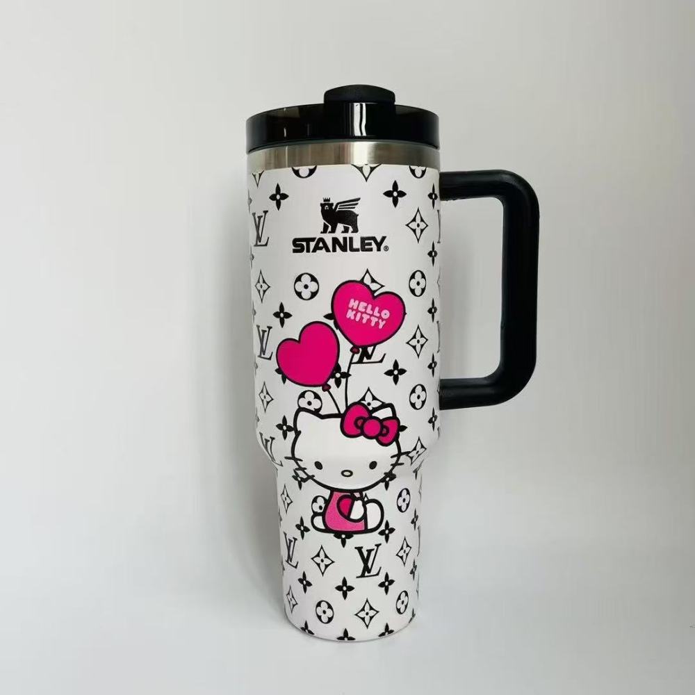 Alwin China RTS 40oz LV New Stanley Mug with 3 logo and box Hot Sale