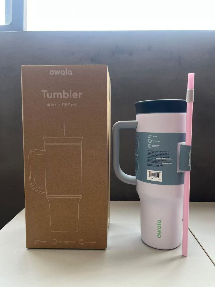 Alwin China RTS New Hot Sale 40oz Owala Freesip Insulated Mug with 2-in-1 lids and Straw Splash Resistant