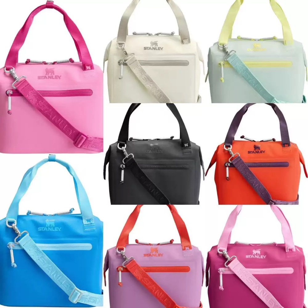 Alwin China RTS The All Day 40oz Stanley Official  Quencher Carry All Lunch Bag Hot Sale Mixed Color