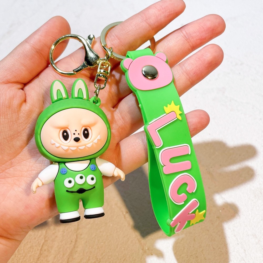 Alwin China RTS Labubu Plush Keychain Whole Cartoon Pendant New Hot Sale