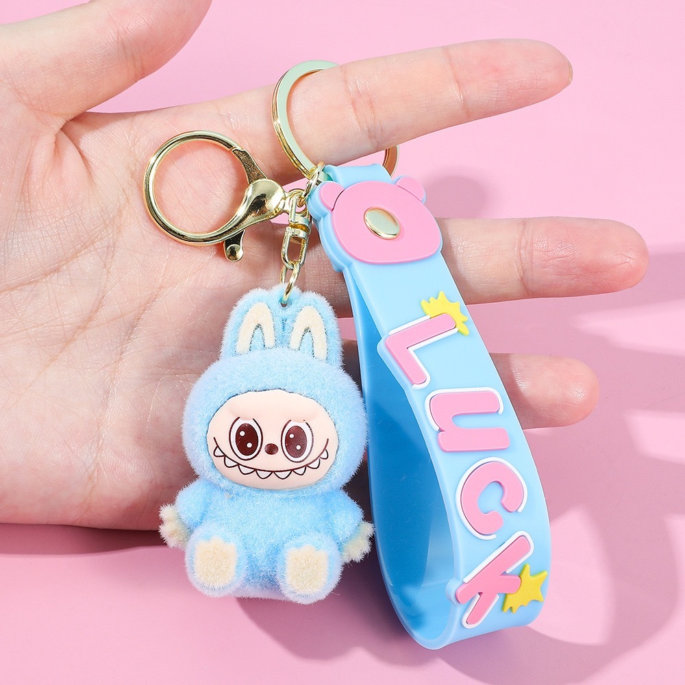 Alwin China RTS Labubu Plush Keychain Whole Cartoon Pendant New Hot Sale
