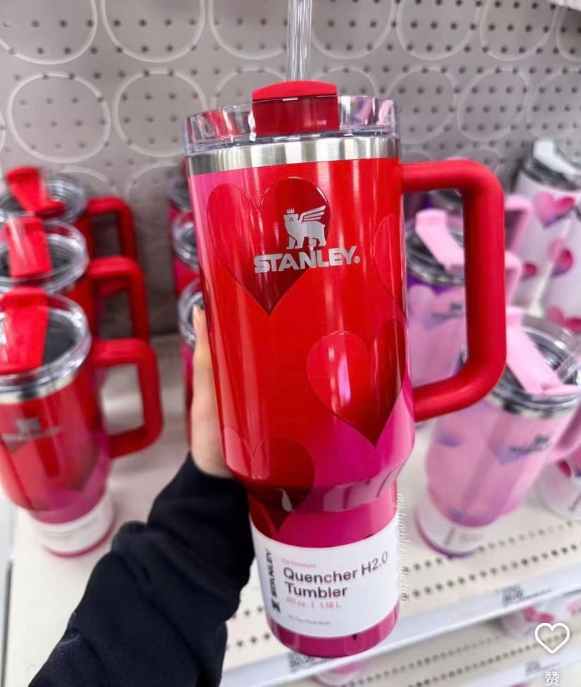 Alwin China RTS New 40oz 20oz Valentine Stanley Mug Hot Sale