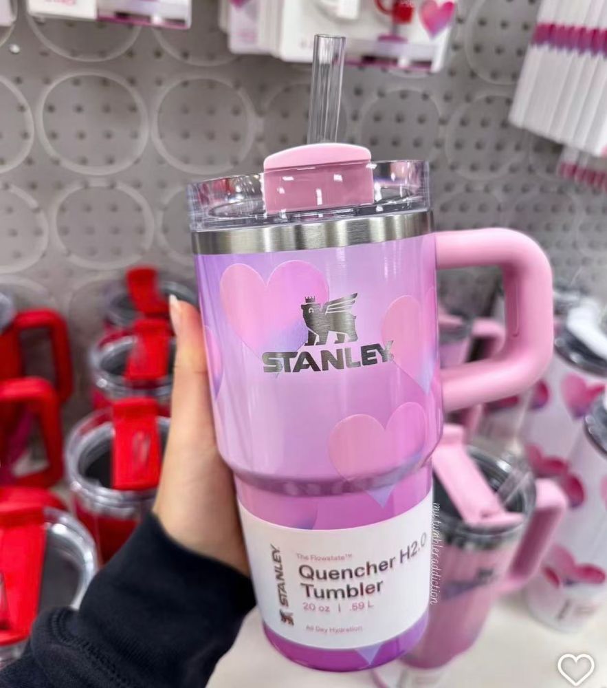 Alwin China RTS New 40oz 20oz Valentine Stanley Mug Hot Sale