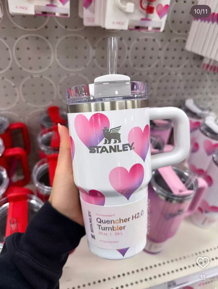 Alwin China RTS New 40oz 20oz Valentine Stanley Mug Hot Sale