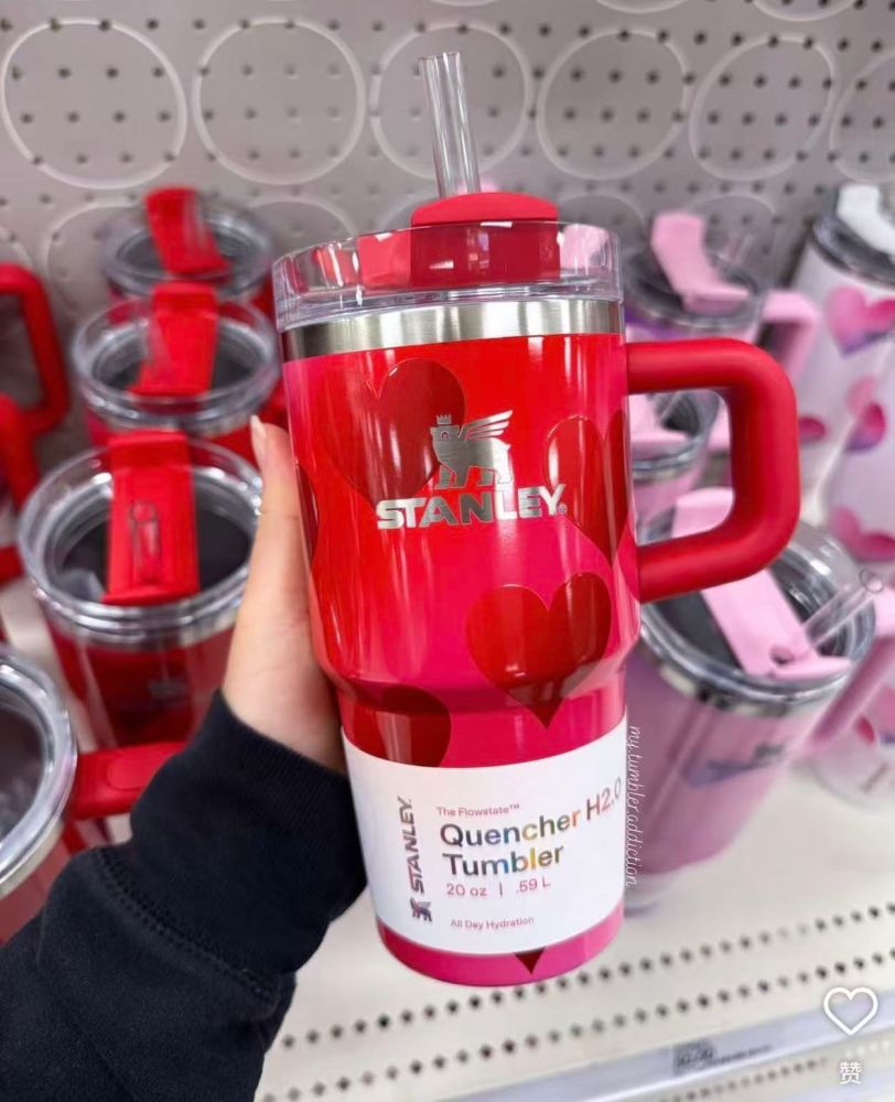 Alwin China RTS New 40oz 20oz Valentine Stanley Mug Hot Sale