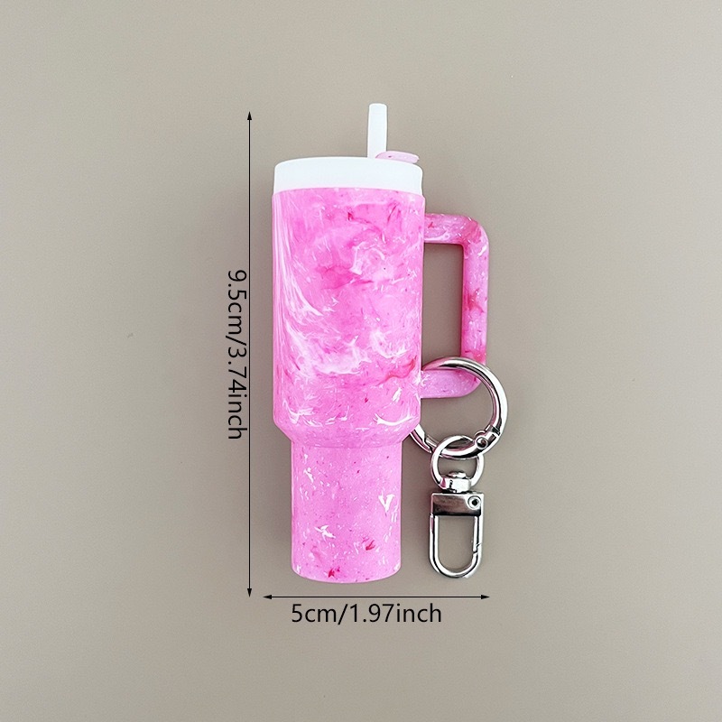 Alwin China RTS New style mini Stanley tumbler keychain Mixed colors Hot Sale Air Shipping