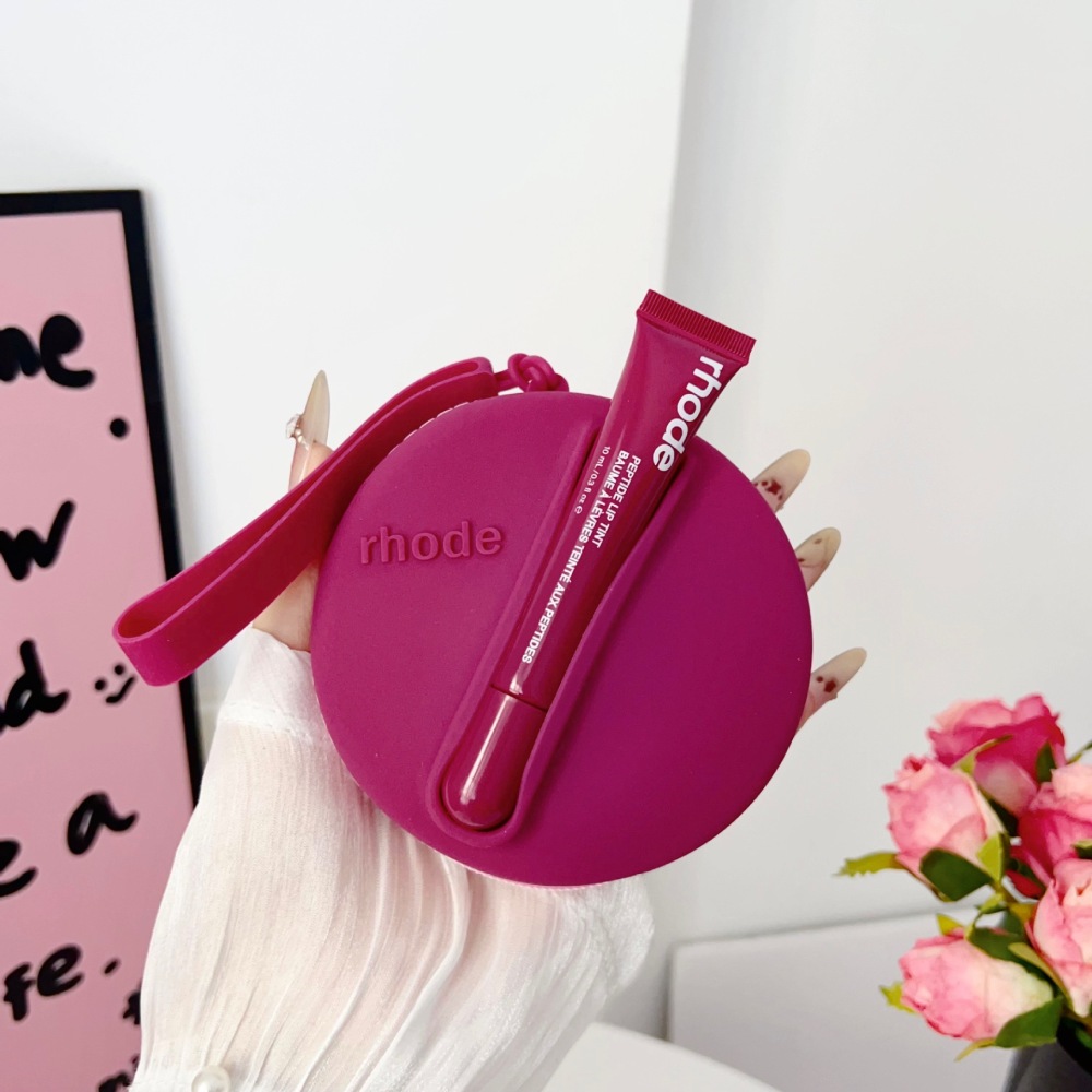 Alwin China RTS Hot Sale Rhode Lip Gloss Balm Wallet Coin Purse Small Carry Pouch with lipsticks