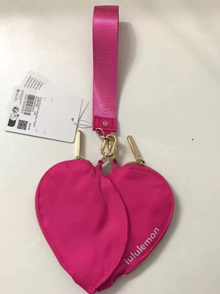 Alwin China RTS New LuLu Lemon Heart Wrist Bag Hot Sale