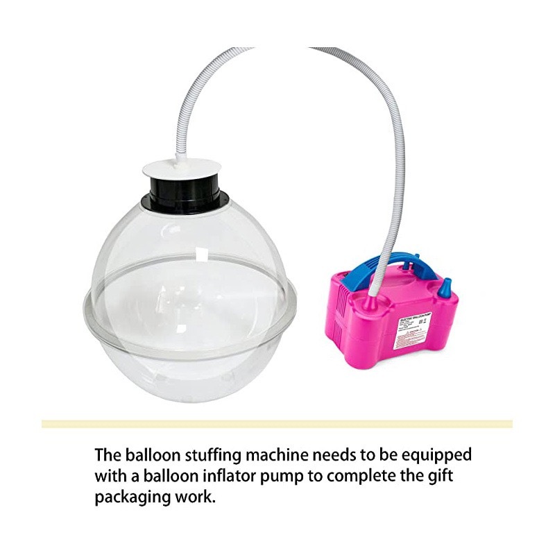 Alwin China RTS Balloon Stuffer Machine | Balloon Stuffer Machine Kitwith Electric Air Pump and Expander Tool