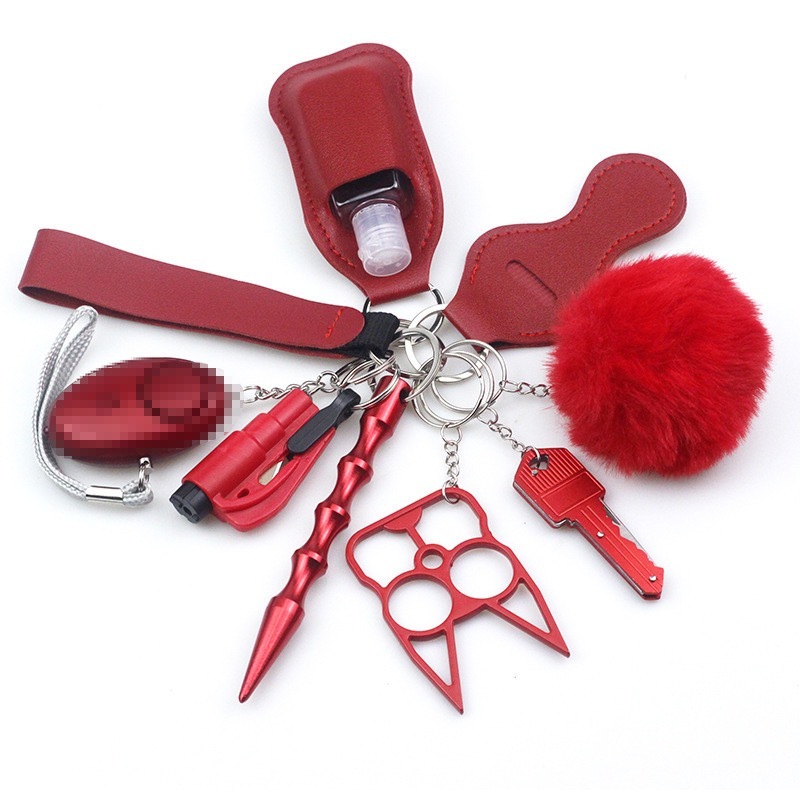 Alwin China RTS Popular Defense Keychain Sets Mixed Color Hot Sale