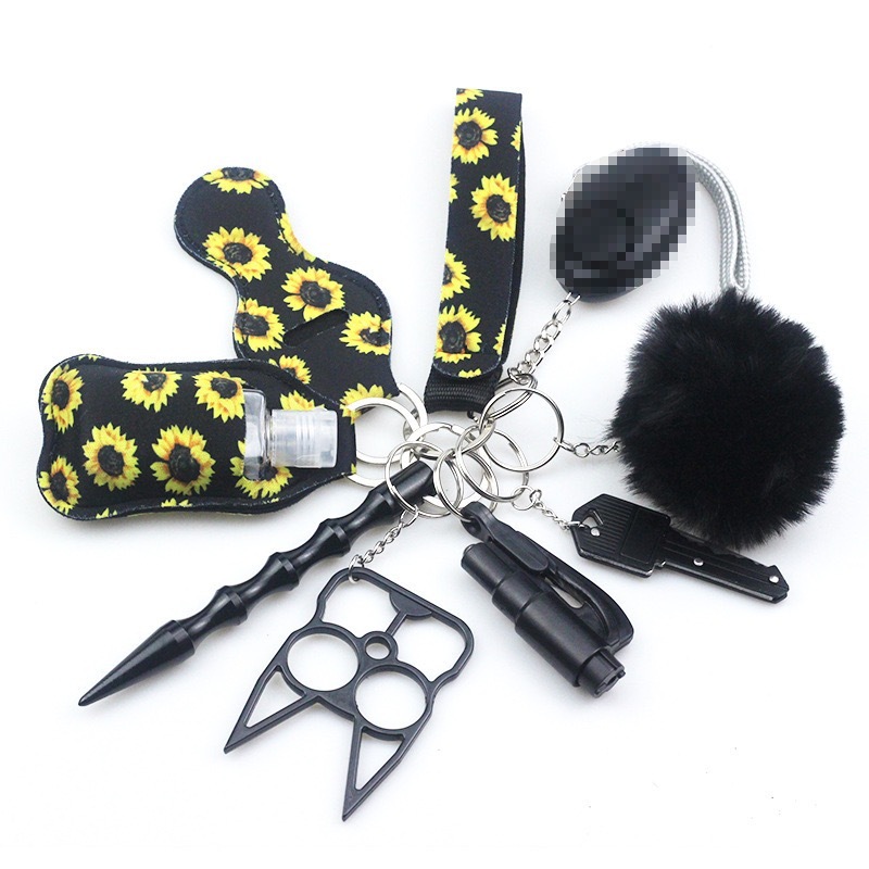 Alwin China RTS Popular Defense Keychain Sets Mixed Color Hot Sale