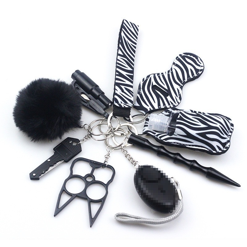 Alwin China RTS Popular Defense Keychain Sets Mixed Color Hot Sale
