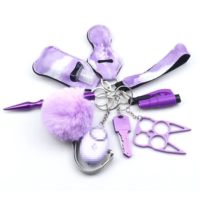 Alwin China RTS Popular Defense Keychain Sets Mixed Color Hot Sale