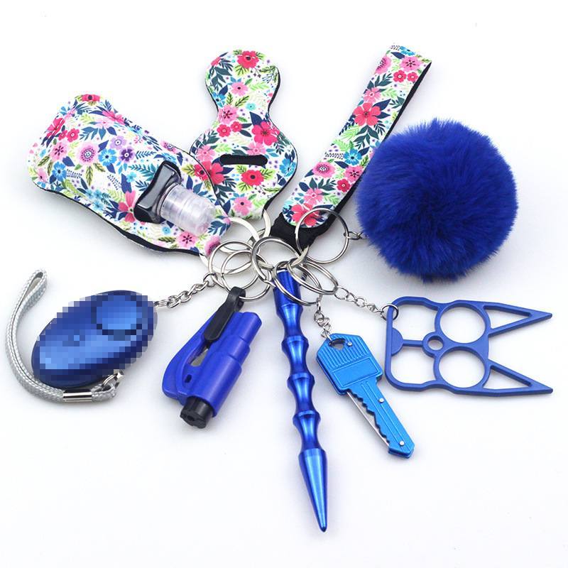 Alwin China RTS Popular Defense Keychain Sets Mixed Color Hot Sale