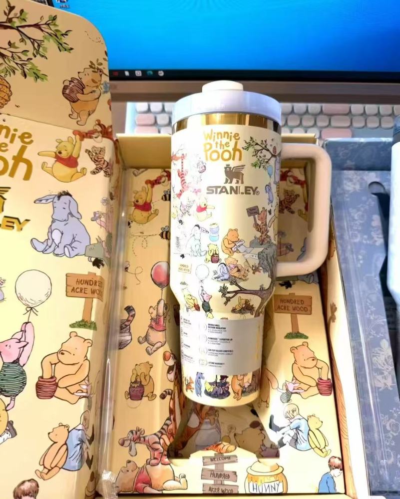 Alwin China RTS New 40oz Winnie Stanlet with Gift Box with Logo Hot Sale