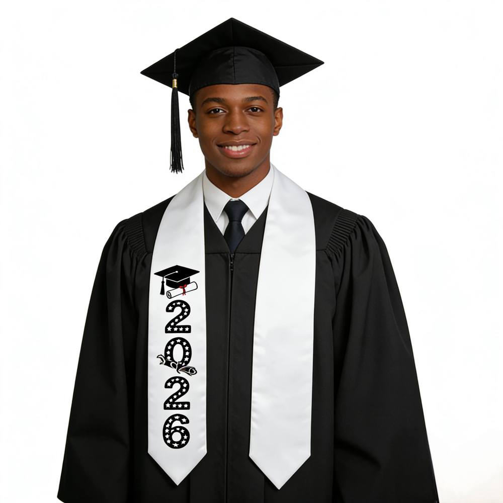 Alwin Sublimation Graduation Stole sashes China Warehouse
