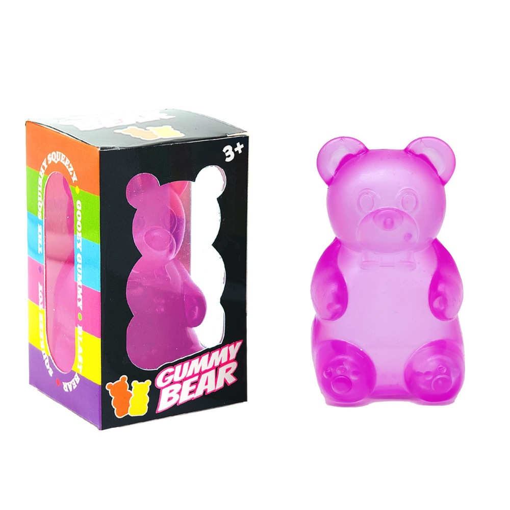 Alwin China RTS Needoh Squish Bear Maltose Pinch Decompression Ball Squeeze Toy Slow Rebound Hot Sale