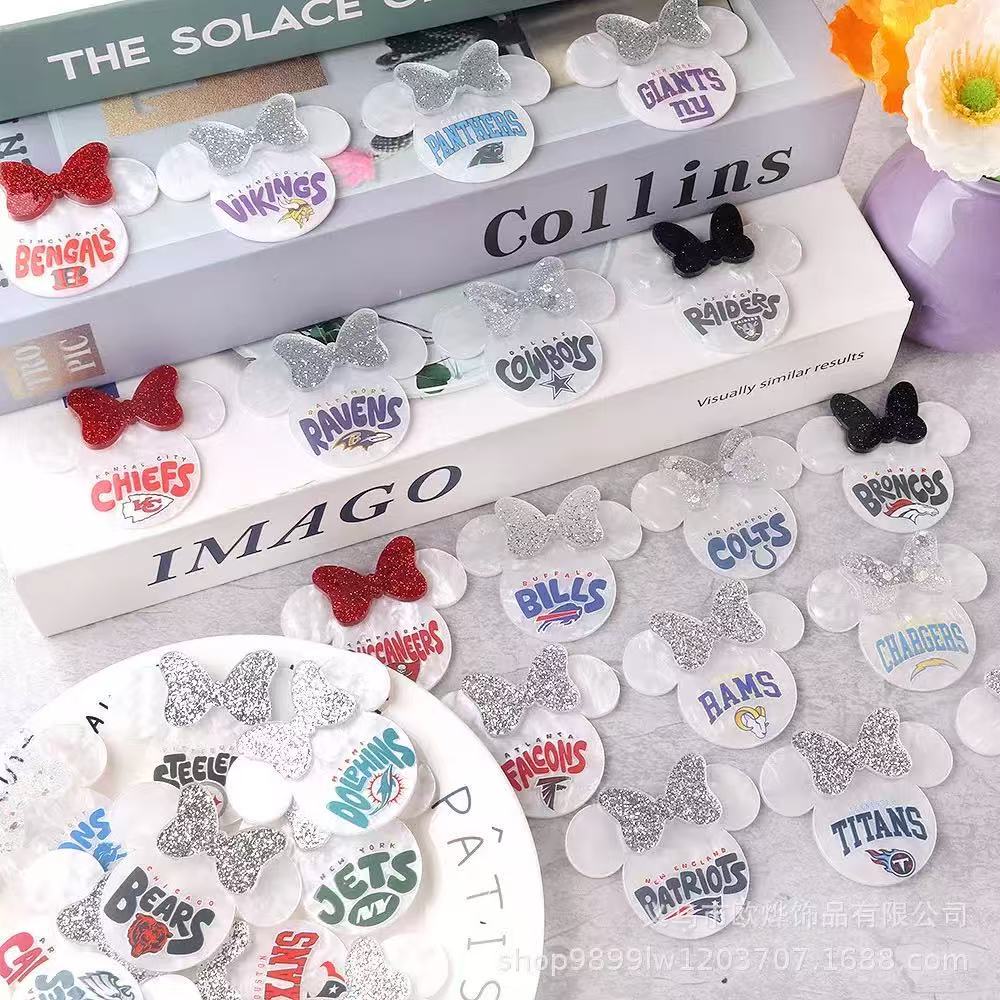 Alwin China RTS New Cartoon Acrylic Flat Backs Cute DIY Patch Pen Bag Accessories Hot Sale Book Marks