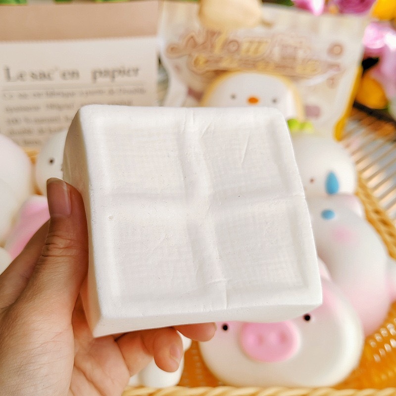 Alwin China RTS Popular Butter Squishy Toy Food Style Cute Bear Bread Hot Sale