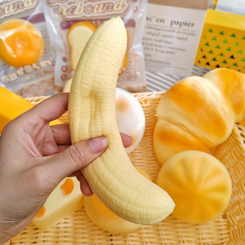 Alwin China RTS Popular Butter Squishy Toy Food Style Cute Bear Bread Hot Sale