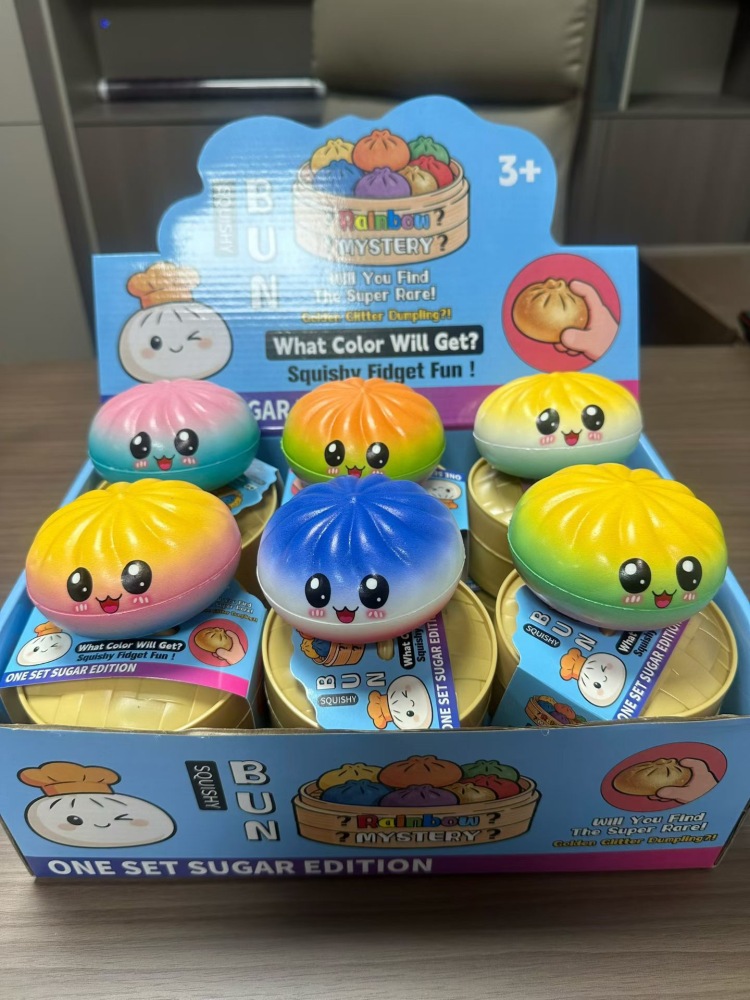 Alwin China RTS New Style Squishy Dumpling USA Sanrio Squishy Toys blind box Set