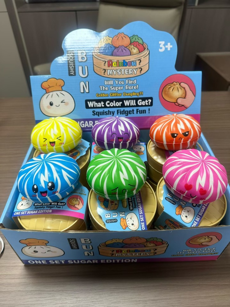 Alwin China RTS New Style Squishy Dumpling USA Sanrio Squishy Toys blind box Set