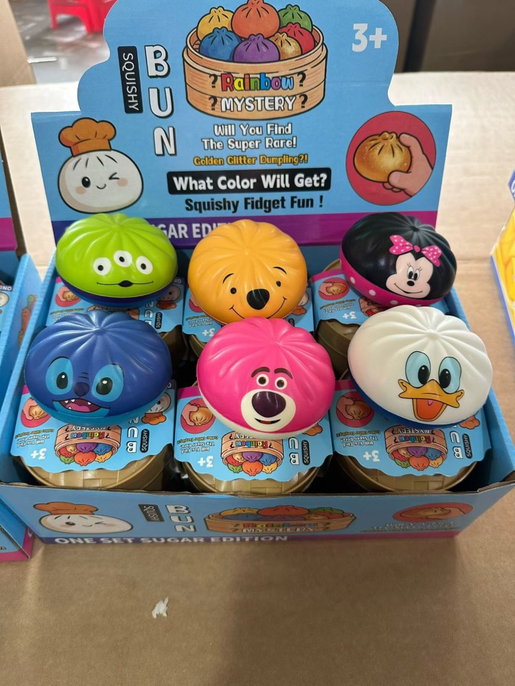 Alwin China RTS New Style Squishy Dumpling USA Sanrio Squishy Toys blind box Set