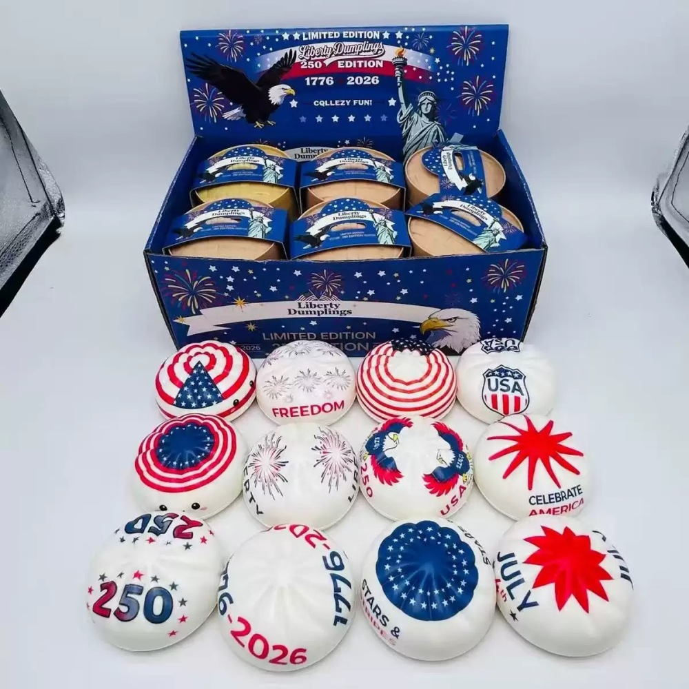 Alwin China RTS New Style Squishy Dumpling USA Sanrio Squishy Toys blind box Set