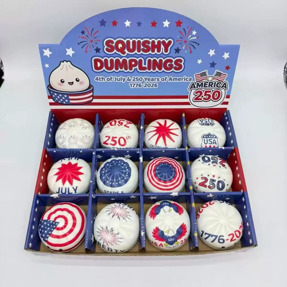 Alwin China RTS New Style Squishy Dumpling USA Sanrio Squishy Toys blind box Set
