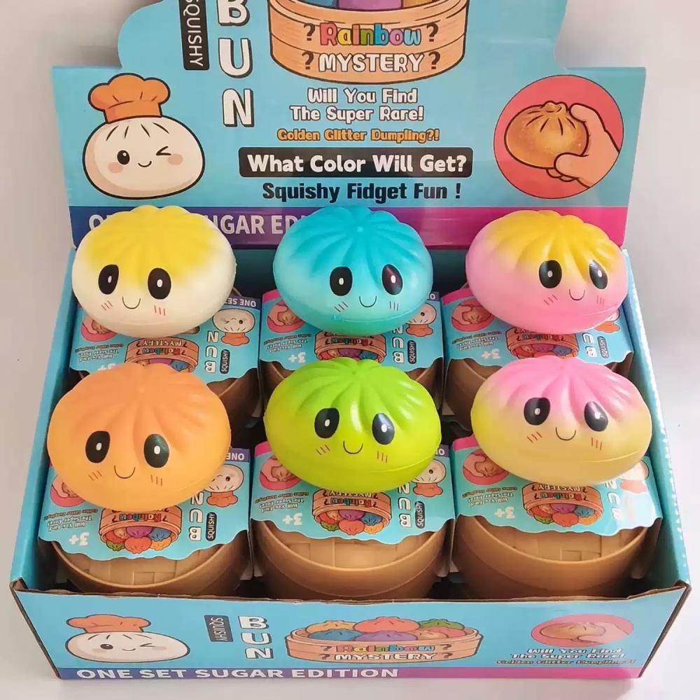 Alwin China RTS New Style Squishy Dumpling USA Sanrio Squishy Toys blind box Set