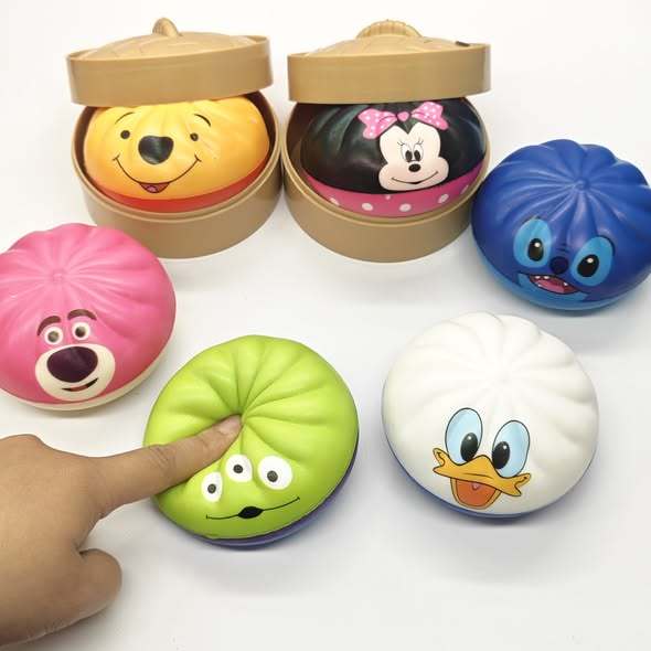 Alwin China RTS New Style Squishy Dumpling USA Sanrio Squishy Toys blind box Set