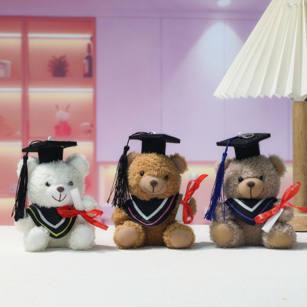 Alwin China RTS Bear Graduation Mini Dolls Cute Hot Sale