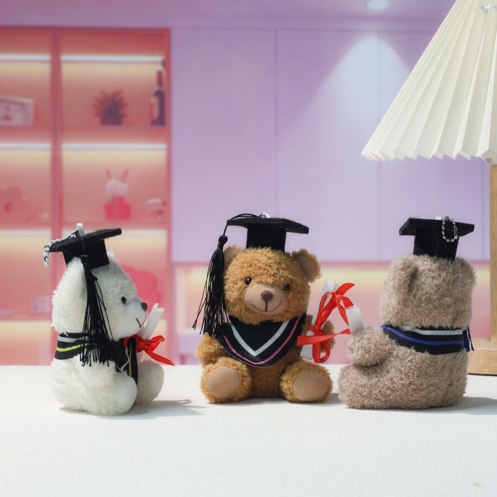 Alwin China RTS Bear Graduation Mini Dolls Cute Hot Sale