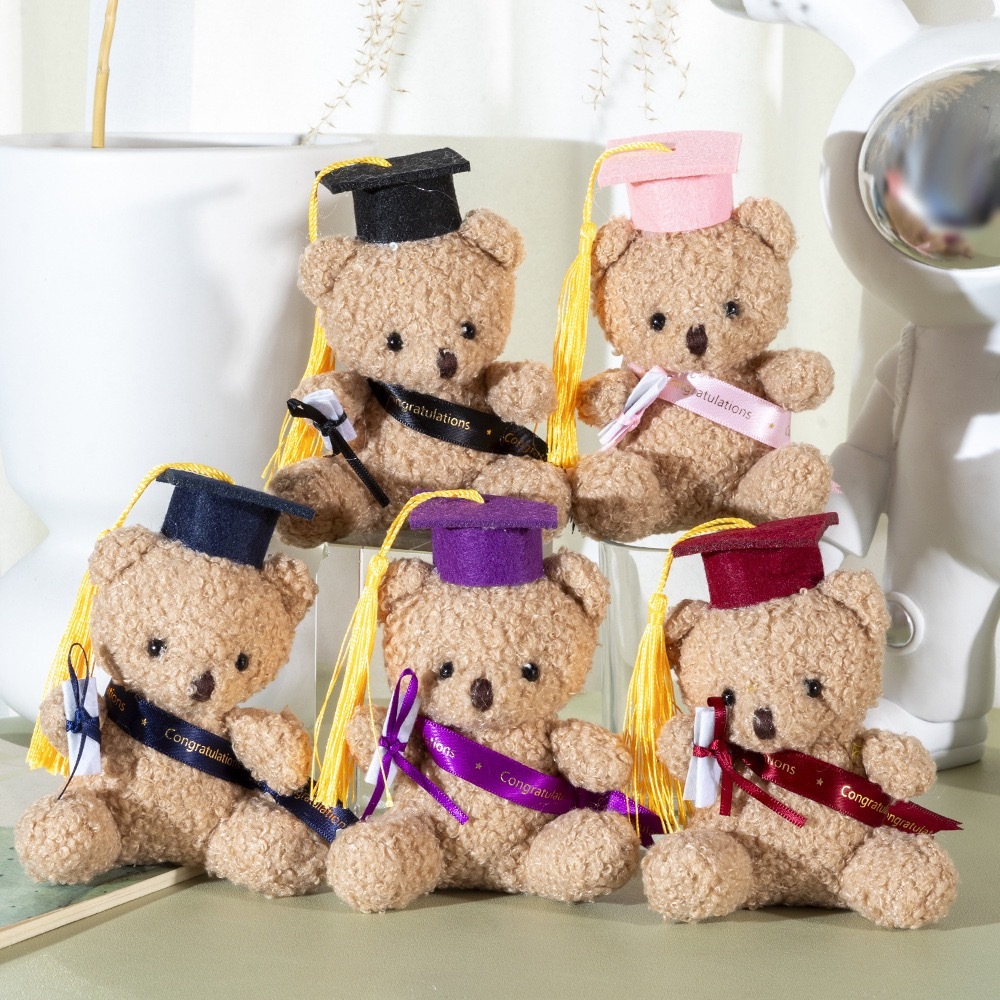 Alwin China RTS Bear Graduation Mini Dolls Cute Hot Sale