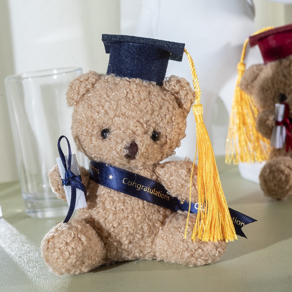 Alwin China RTS Bear Graduation Mini Dolls Cute Hot Sale