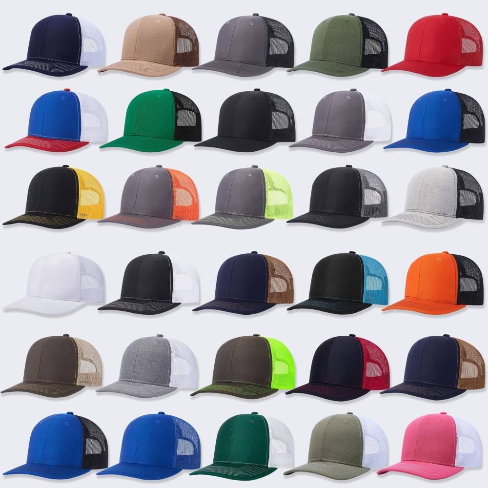 Alwin China RTS New Subliamtion Hat Colorful Cap Adjustable Design Patch Hats Hot Sale