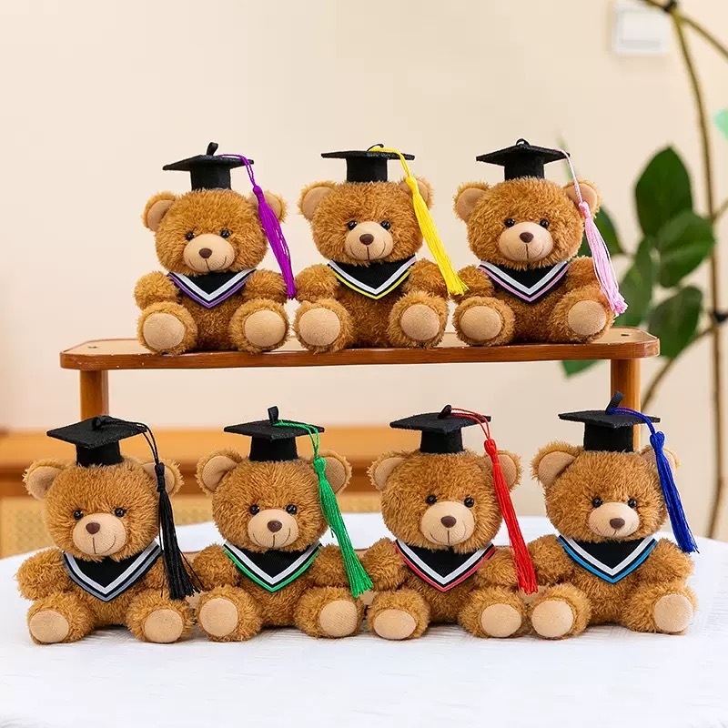 Alwin China RTS 15cm Bear Graduation Mini Dolls Cute Hot Sale