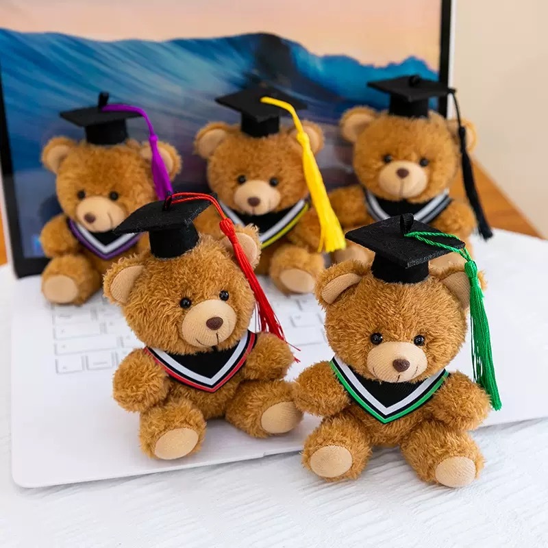 Alwin China RTS 15cm Bear Graduation Mini Dolls Cute Hot Sale