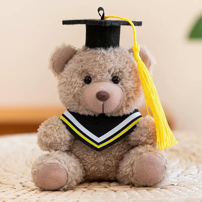 Alwin China RTS 15cm Bear Graduation Mini Dolls Cute Hot Sale
