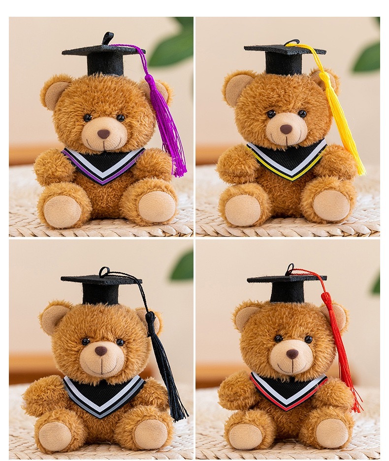 Alwin China RTS 15cm Bear Graduation Mini Dolls Cute Hot Sale
