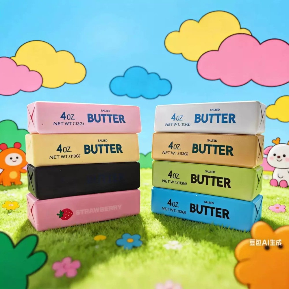 Alwin China RTS Popular Butter Squishy Toy Food Style Cute Bear Bread Hot Sale