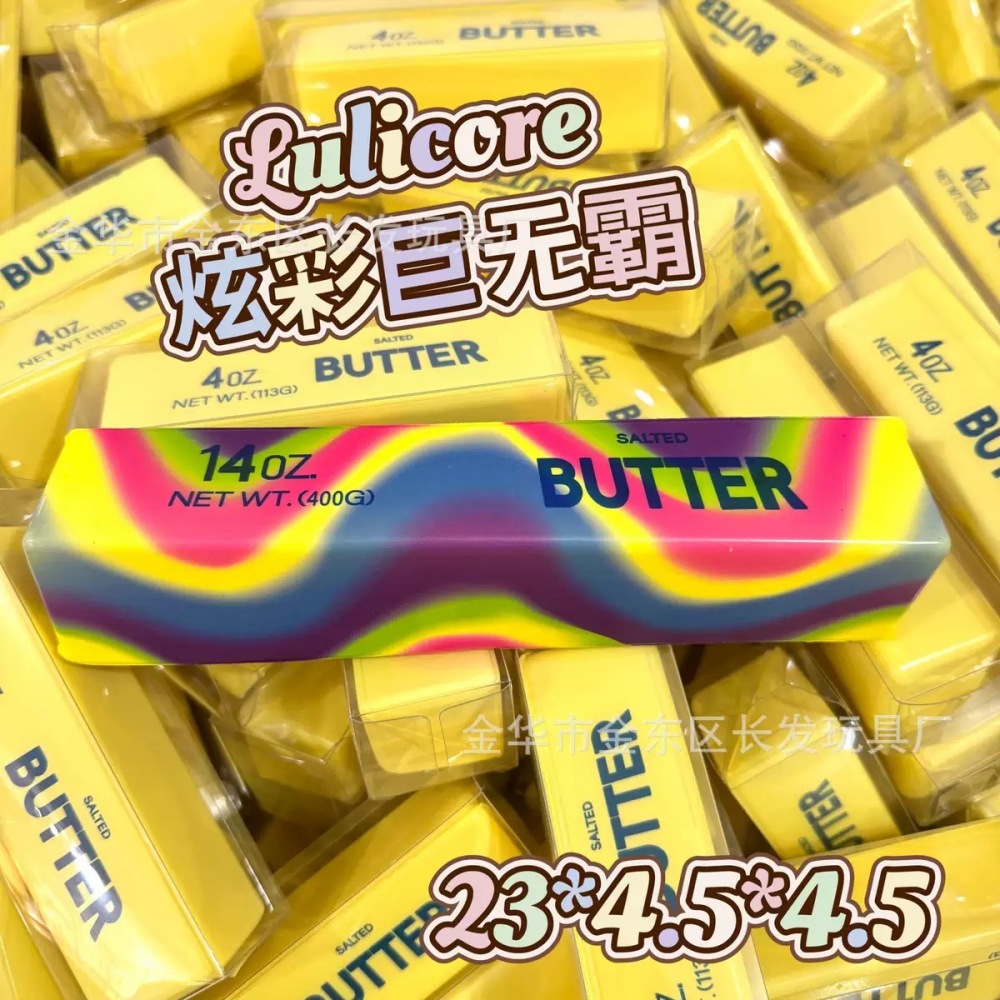 Alwin China RTS Popular 4oz 12oz Butter Squishy Toy Food Style Cute Bear Bread Hot Sale