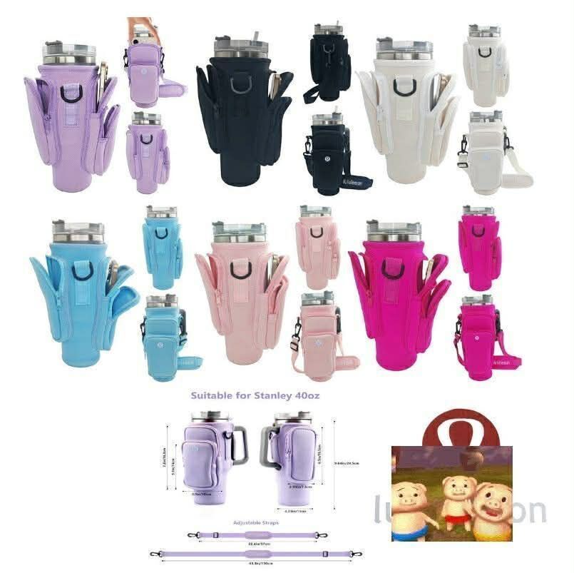 Alwin China RTS NEW All Series Lulu lemon Bags Wrist Bag Makeup Crossbody Bag Hot Sale