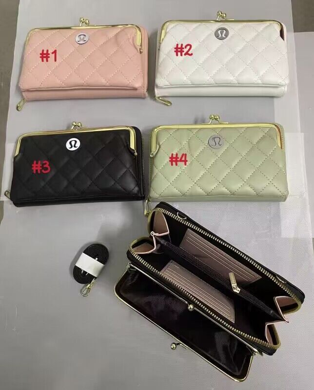 Alwin China RTS NEW All Series Lulu lemon Bags Wrist Bag Makeup Crossbody Bag Hot Sale