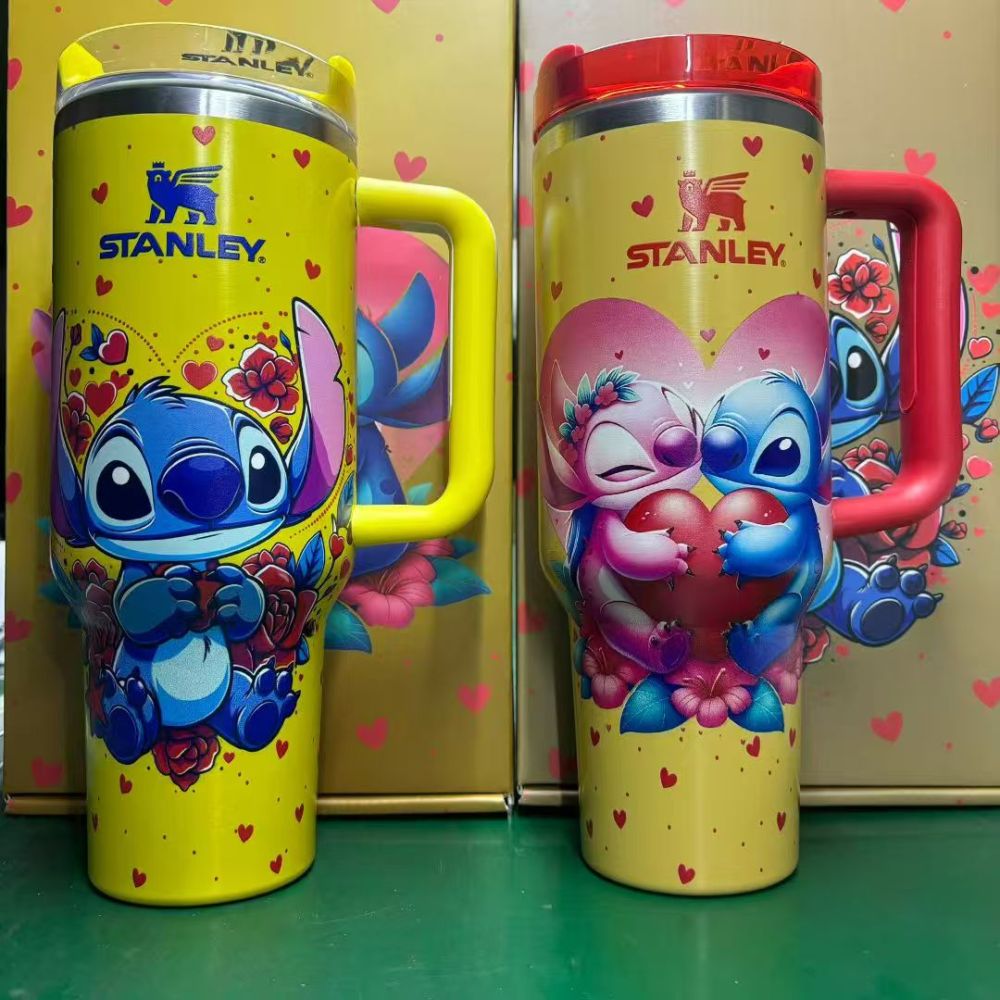 Alwin China RTS 40oz New Stanley with Gift Box Stitch Hellokitty Jennie Dragon Ball Hot Sale